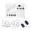 Practice Manicure Planks Silicone Craft Mat For Painting Training 4