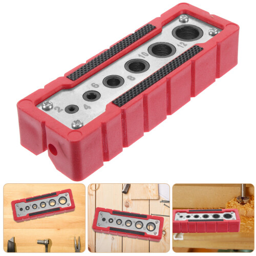 Rode Pocket Hole Boorhulp ABS Kernconstructie Precisie 1