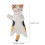 6Stk Katzendesign Keramik Essstäbchen- Und Gabelhalter Bunt 7