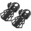 2 stuks inklapbare fietsachterpedalen met antislip 4