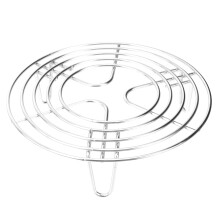 1Pc Multifunctional Stainless Steel Steamer Tray Durable Kitchen Rack