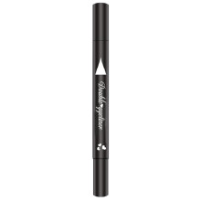 Waterproof Eyeliner Pen 2 in 1 Double Head Stamp Wing Eyeliner Black Heart Longwear Quick Dry