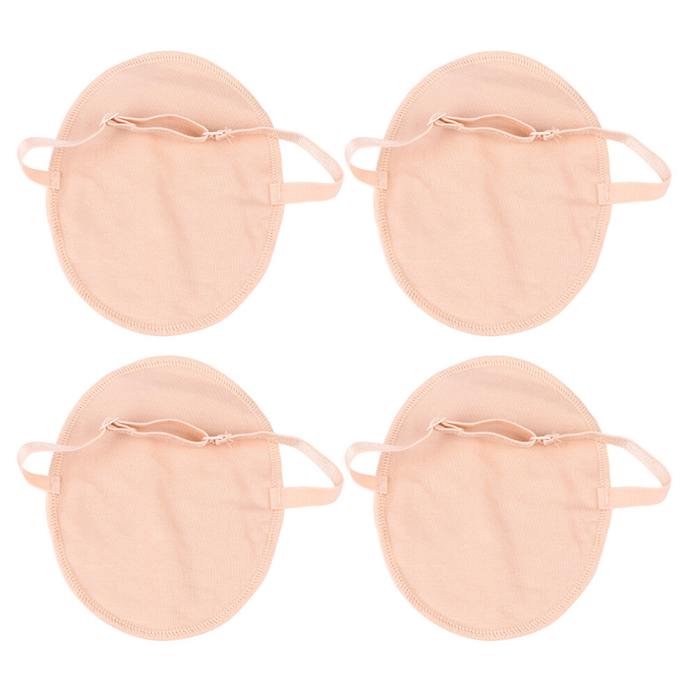 Artibetter Pink 2Pairs Cotton Anti Sweat Pads Underarm Sweat Absorption Stickers