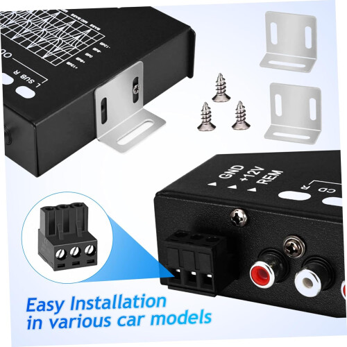 Car Audio Equalizer with Adjustable Bands for Enhanced Sound Quality and Compact Easy Installation 1