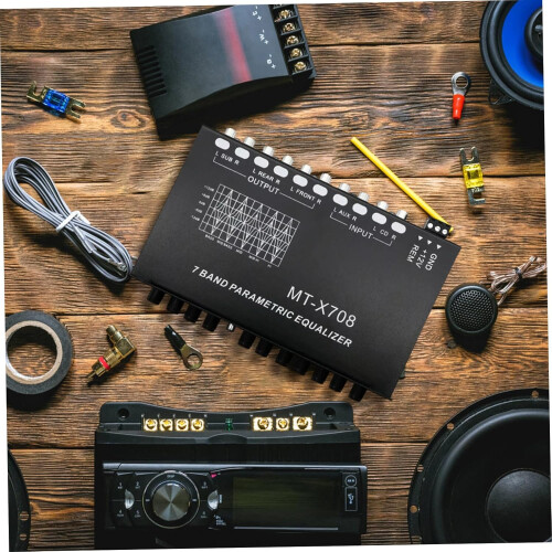 Car Audio Equalizer with Adjustable Bands for Enhanced Sound Quality and Compact Easy Installation 2