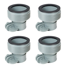 Pool Hose Adapter Type B 4PCS 1.25 to 1.5 Inch Leak Above Ground Pool Pump Connector Kit