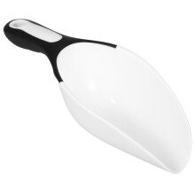 Plastic Ice Scoop with Ergonomic Grip for Commercial Kitchen Flour Candy Nuts Parties Buffets