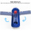 Pool Cleaning Brush with 180 Rotating Handle for Steps and Corners, Durable Pool Corner Scrubber 2