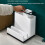 Multifunctional Kitchen Knife Holder with Cutting Board Storage, Countertop Knife Storage Rack 4