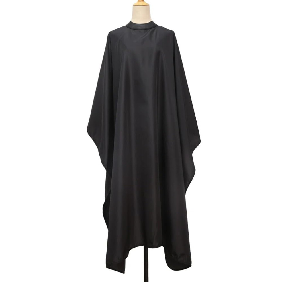 Waterproof Barber Cape with Adjustable Snap Closure for Professional Salon and Home Hair Cutting