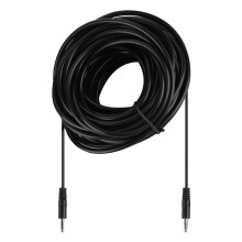 3,5mm medený mužsko-mužský tienený audio kábel pre reproduktory Slúchadlá 10m