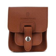 Anbernic RG 34XXSP Leather Storage Pouch PU Leather Magnetic Protective Case Shockproof, Lightweight Portable Protective Cover