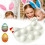 Deviled Egg Platter Tray Rooster Shape Easter Egg Tray Large Capacity 4