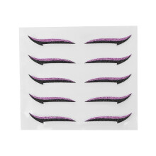 Reusable Waterproof Eyeliner Stickers for Cat Eye Makeup, Self Adhesive Easy Peel Decals for Party