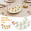 Deviled Egg Platter Tray Rooster Shape Easter Egg Tray Large Capacity 2