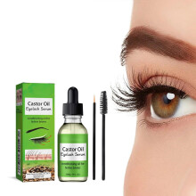 Castor Oil for Eyelashes and Eyebrows Lash Growth Serum for Longer Fuller Lashes and Brow Volume 1PCS