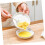 Garlic Press and Ginger Grinder Ceramic Plate Easy Clean Odor Manual Kitchen Tool 2