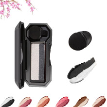 Two Tone Eyeshadow Compact DualTone Quick Application Waterproof Long Lasting Pigment Glitter Finish