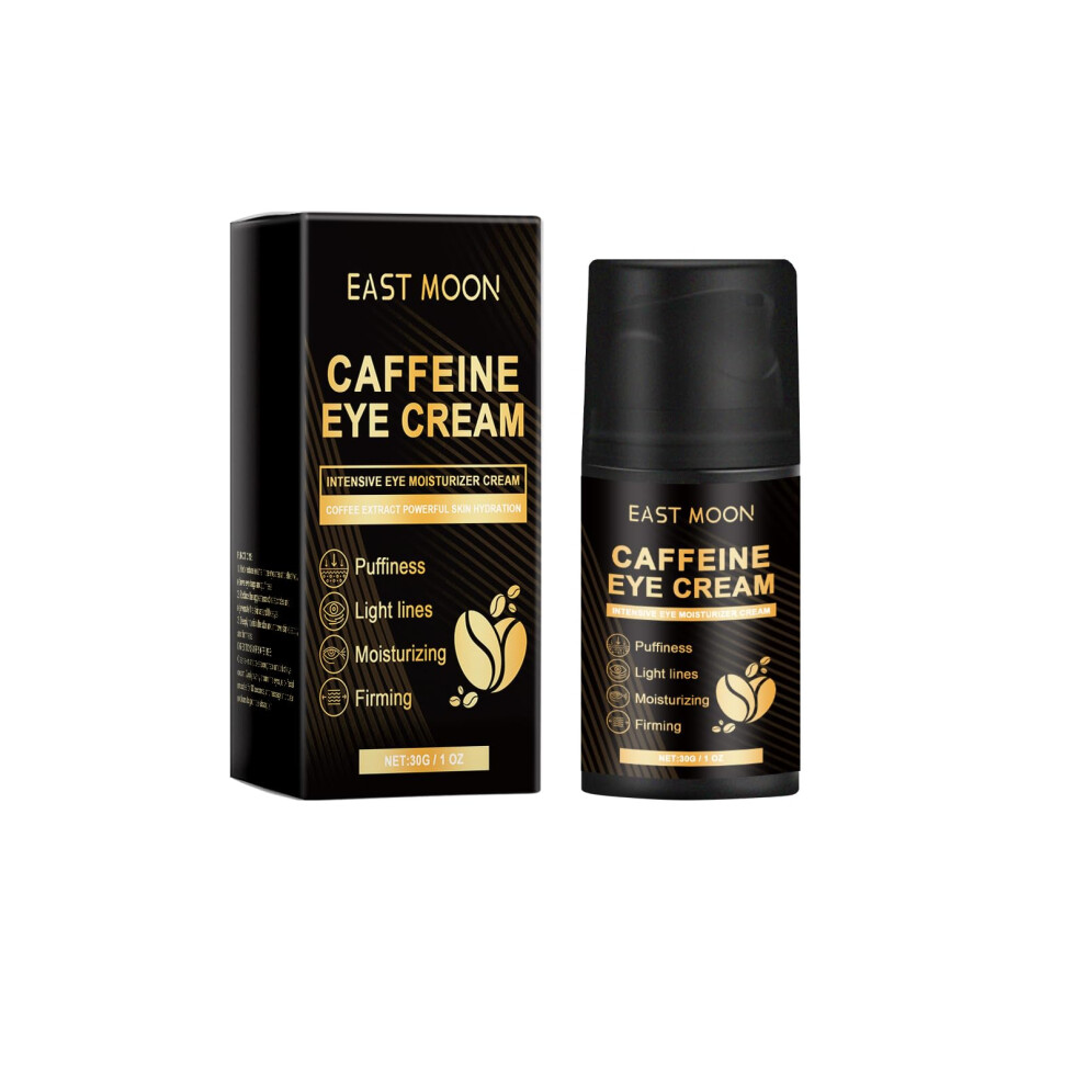 Cream/Dark Caffeine Eye For Circles And Puffiness, Anti Aging Under Eye For Wrinkles And Hydration