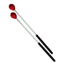 1Paar Yarn Marimba Schlägel Rot Medium Hart Nylon Für Spiel