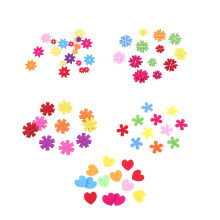 260Stk Bunte Non-Woven Blumen Zum Basteln Wiederverwendbar Für Kinder