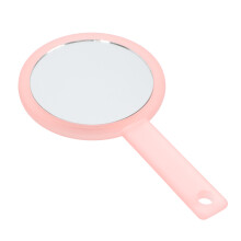 Handspiegel Pink ABS Silber Schminkspiegel Tragbar Für Zuhause