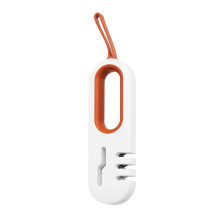 1 Stück Nützliche Schärfwerkzeug Haushalt (Orange Weiß)