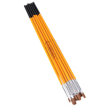 6Stk Zeichenpinsel Set Holzgriff Bunt Vielseitig Für Acryl Und Öl