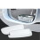 1Paar Auto Blind Spot Mirror Transparente Flexible Weitwinkelspiegel 4
