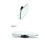 1Paar Auto Blind Spot Mirror Transparente Flexible Weitwinkelspiegel 2