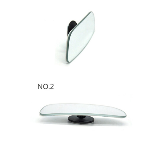 1Paar Auto Blind Spot Mirror Transparente Flexible Weitwinkelspiegel 1
