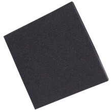 Schwarze Schalldämmplatte Soundproofing Akustik Wandpanel