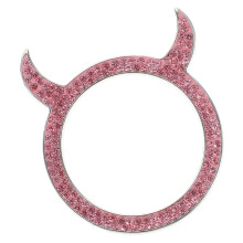 Auto Zierring Strasssteine Zinklegierung Polymer Ton Fräulein