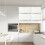 1Roll Easy-Clean Silver PVC Kitchen Wallpaper Waterproof Wall Decal 8