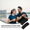 3Stk Schwarze Watch Strap Loop Silikon Elastische Uhrarmband Ringe 6