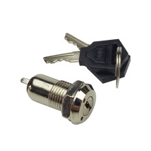 Silberne Elektrische Key Lock Switch Für Haus Sicherheitssysteme