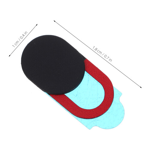 6Stk Web Camera Cover Schwarz Privacy Slider Für Computer Tablet 1