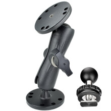 Fish Finder Mount for Garmin with 1 Inch RAM Ball, HeavyDuty Aluminum TBolt Track for Kayak Boat