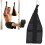 1Ensemble De Ceintures D'exercice Abdominal En Nylon Noir Résistant 10