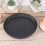 Plat À Cuisson Pizza Rond Trous Acier Carbone Noir 7