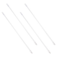 4pcs transparent vertical blinds pull rods for home use