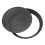Plat À Cuisson Pizza Rond Trous Acier Carbone Noir 4