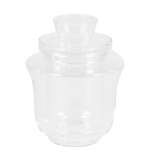 1Set Glas Teekanne Transparent Wärmer Hitzebeständig Für Zuhause