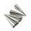36Stk Edelstahl Hörnchenbackform Spiral Teigform Silber Backform 9