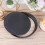 Plat À Cuisson Pizza Rond Trous Acier Carbone Noir 6