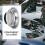 Runde Magnetische Teile Schale Edelstahl Robust Silber 7