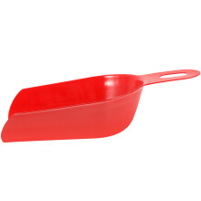 Rote Edelstahl Schaufel Küchenflachschaufel Für Zucker Eis Mehl
