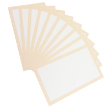 10 Blatt Rohpapier Briefpapier Aus Reiskarton