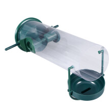 Transparenter Vogel Futterspender Mit Komfortsitz Für Papageien