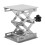 1Pièces Élévateur Ciseaux Inox Laboratoire Table Réglable Argent 1